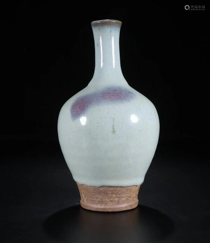 A CHINESE JUN TYPE GLAZED VASE, SON…