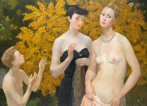 Adrien Thevenot(French, 1889-1922) Bather and companions