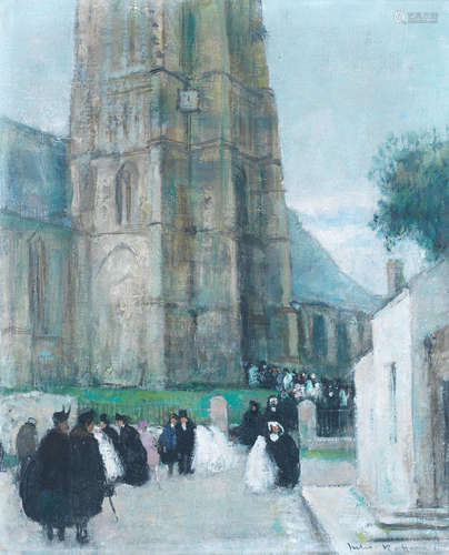 Jules René  Hervé(French, 1887-1981) Première communion