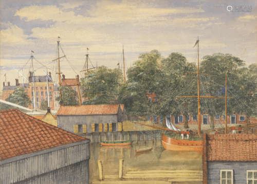 Mary Ellen Best(British, 1809-1891) Rotterdam