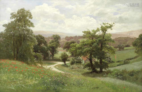 Edward Henry Holder(British, 1847-1922) July in Surrey