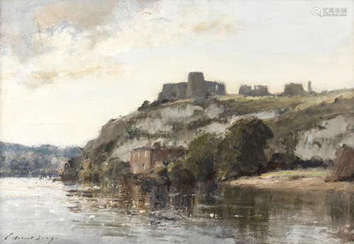 Edward Seago, RWS, RBA(British, 1910-1974) Chateau Gaillard