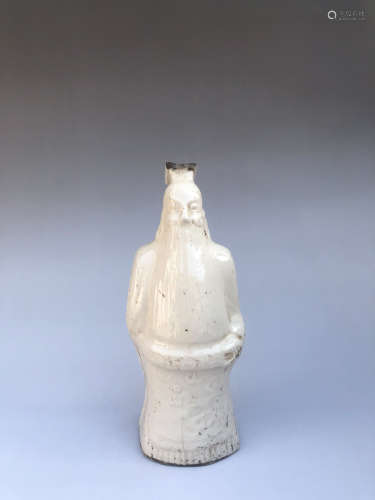 Chinese White Porcelain Figure Statue