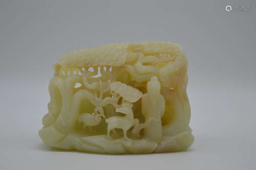 Chinese Jade Carved Decoration
