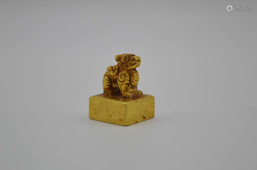 Chinese Pure Gold Seal