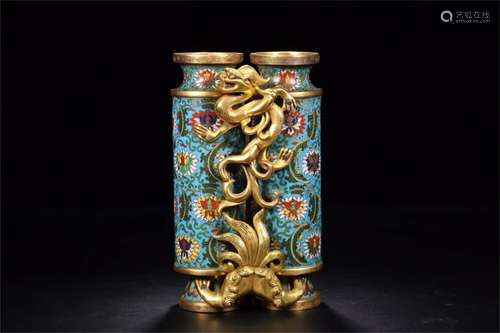 A Chinese Cloisonne Vase