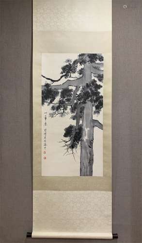 A Chinese Scroll Painting, Xu Beihong Mark