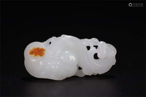 A Chinese Carved Jade Decoration