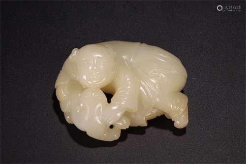 A Chinese Carved Jade Decoration