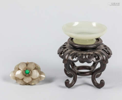 Set of Chinese Old Jade Carvings
