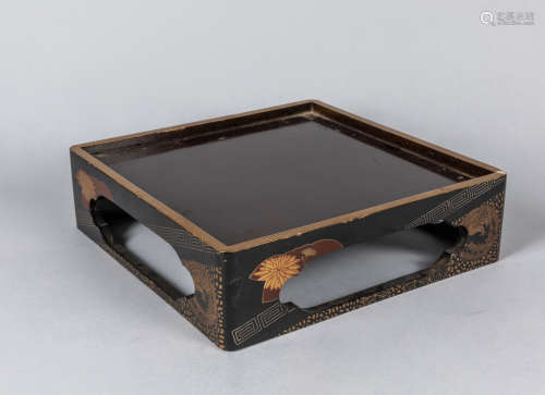 Japanese Antique Lacquer Tea Tray