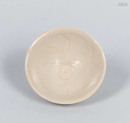 Korean White Glazed Porcelain Tea Cup