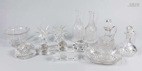 Collection of Victoria Style Crystal Wares