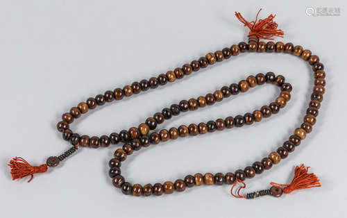 Tibetan Vintage Bone Carved Prayer Beads