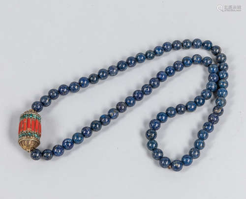 Native American Style Lapis Lazuli Necklace