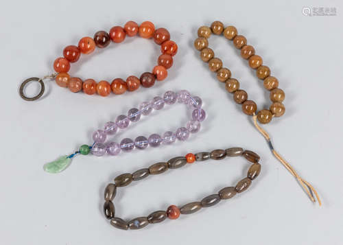 Collection of Chinese Old Prayer Beads