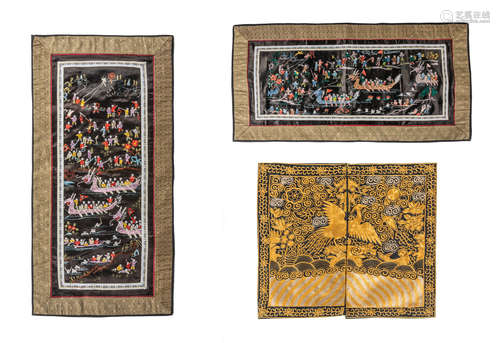 Set of Chinese Old Silk Robe