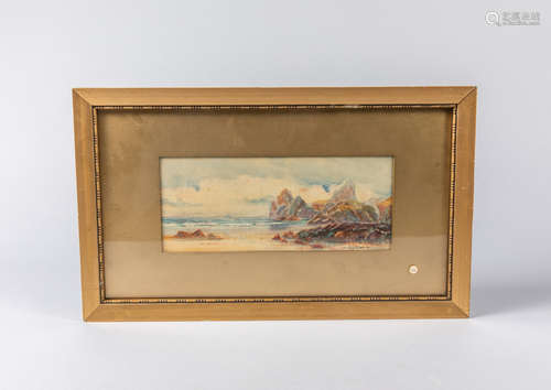 Vintage Water Color Painting