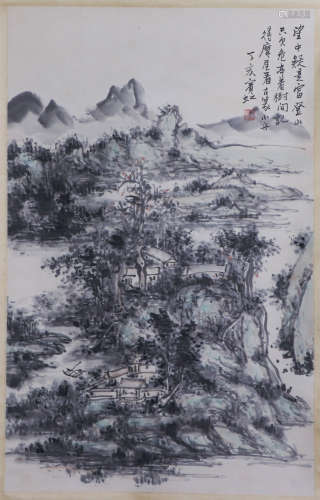 CHINESE INK PAINTING OF HUANG BINHONG