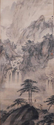 CHINESE INK PAINTING OF FU BAOSHI