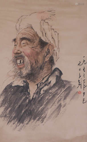 CHINESE FIGURE PAINTING OF LI JIAN