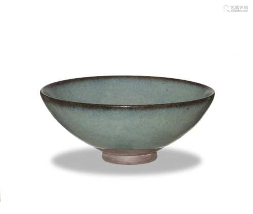 Chinese Jun Glazed Bowl, Song or Yuan Dynasty宋/元代 鈞窯碗