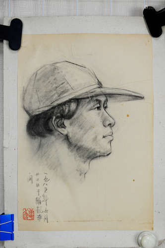 HUANG ZHOU: PORTRAIT SKETCH