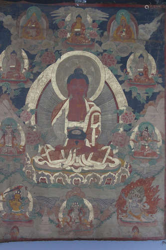 TIBETAN THANGKA