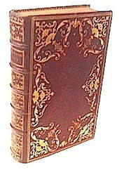 ROYAL ALMANAC. Paris, Le Breton, 1772 In-8, red morocco of the period, richly decorated ribbed spine, gilded decoration on the plates, interior lace, domed endpapers, gilt edges
