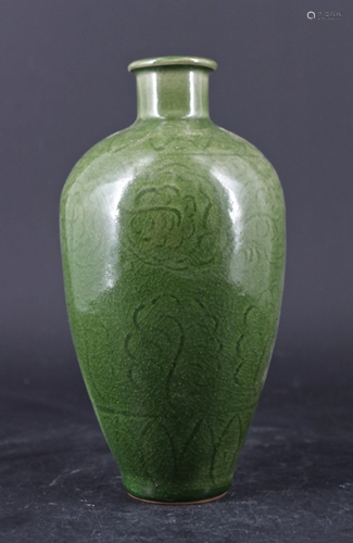 Chinese Qing Porcelain LongQuan Vase