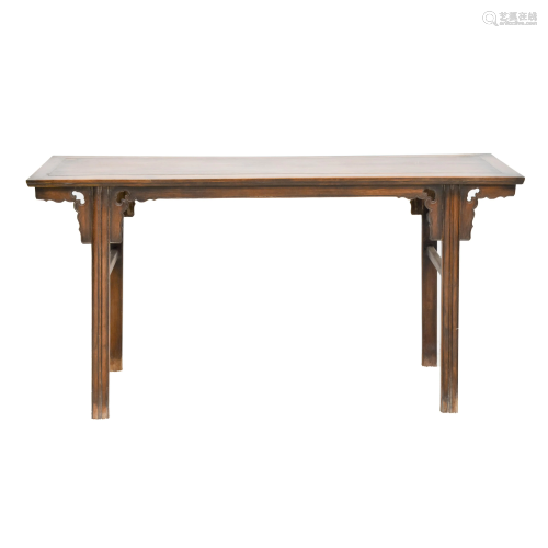 19TH C CHINESE HUANGHUALI ALTAR TABLE