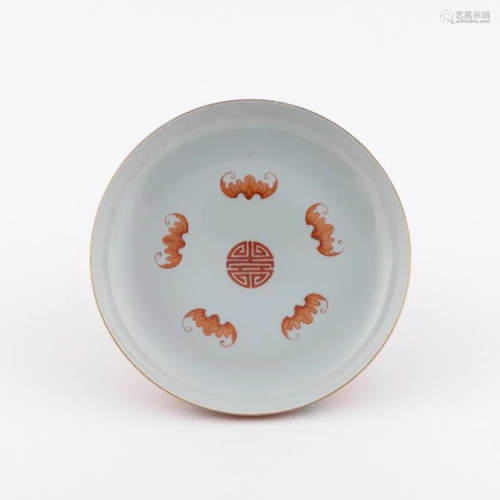 QIANLONG HUNDRED BOYS RED PLATE