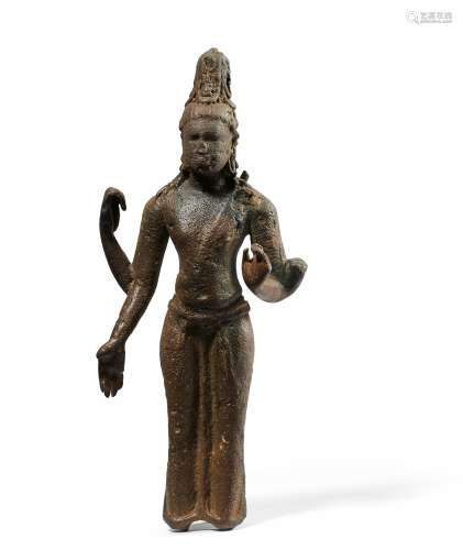 BODHISATTVA LOKESVARA. Origin: Indonesia. South Sumatra. Dynasty: Srivijaya Kingdom. Date: 7th-8th