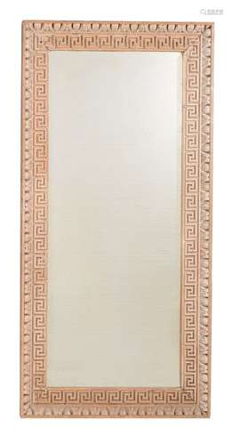 A George III carved pine wall mirror, late 18th/early 19th century