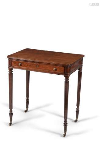 A Regency mahogany chamber table, attributed to Gillows, circa 1815