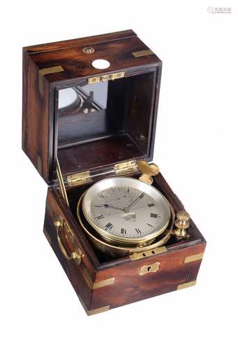 ϒ A Regency eight-day marine chronometer, Barraud, London, circa 1815