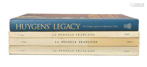 Tardy LA PENDULE FRANCAIS - three volumes: