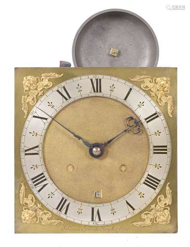 A rare Charles II eight-day longcase clock movement, John Fromanteel, London, circa 1675