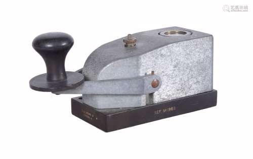 A rare Air Ministry flameproof Morse key with spark indicator, S.G. Brown Limited, London, circa 191