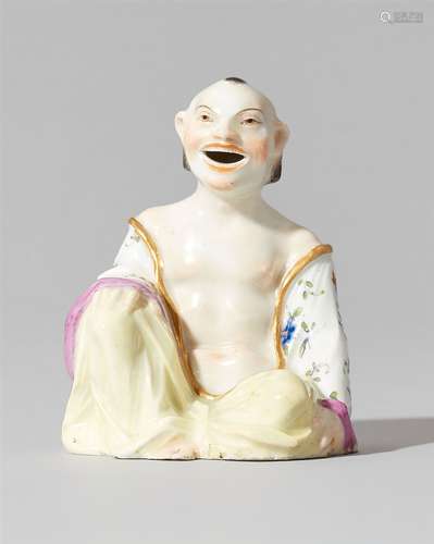 A Meissen porcelain figure of a male pagodeFigural incense burner with hollow base and open mouth.