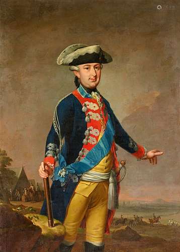 Anton Wilhelm TischbeinPortrait of Wilhelm IX, Landgrave of Hesse-Kassel, later Prince Elector