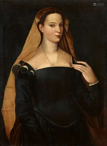 Sebastiano Luciani, called Sebastiano del Piombo, afterPortrait of a Lady (Giulia Gonzaga?)Oil on