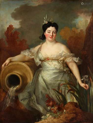 Nicolas de LargillièrePortrait of Françoise Marguerite Claire Boudeville, Marquise de La