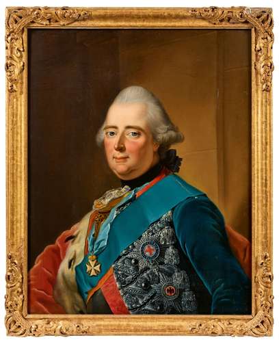 Johann Heinrich Tischbein the Elder and workshopPortrait of the Landgrave Friedrich II. of