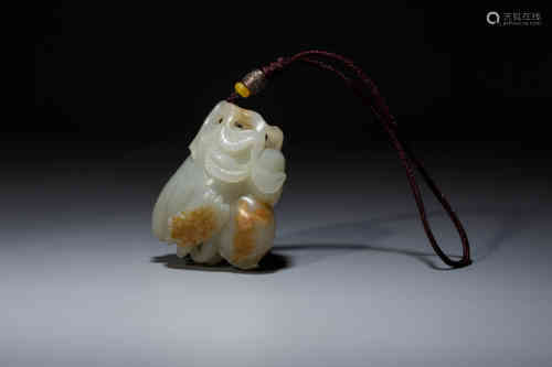 A Chinese Carved Jade Ornament