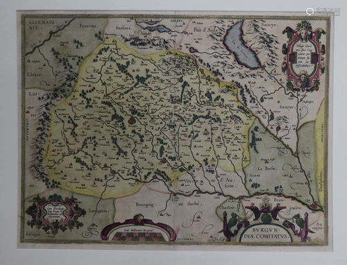 Map, Abraham Ortelius