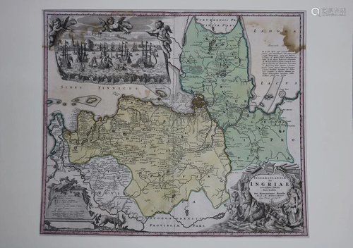 Map, Homann Heirs