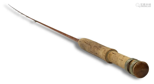 A rare Per Brandin bamboo fly fishing rod