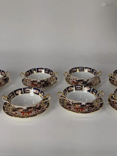 A group of Royal Crown Derby Imari pattern…