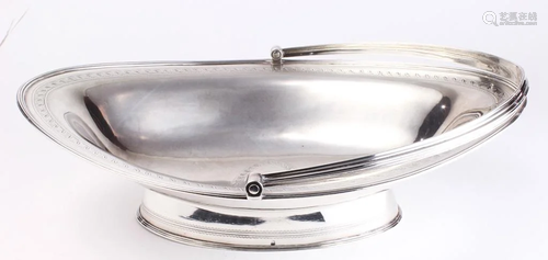 A George III sterling cake basket